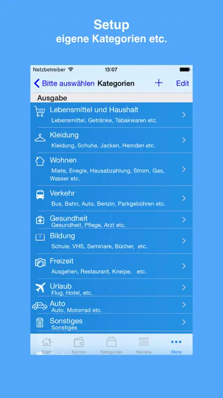 Haushaltsbuch to go screenshot 5 of 8