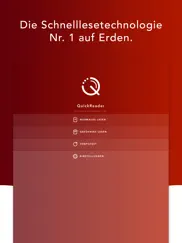 quickreader - schnelllesen ipad bildschirmfoto 1