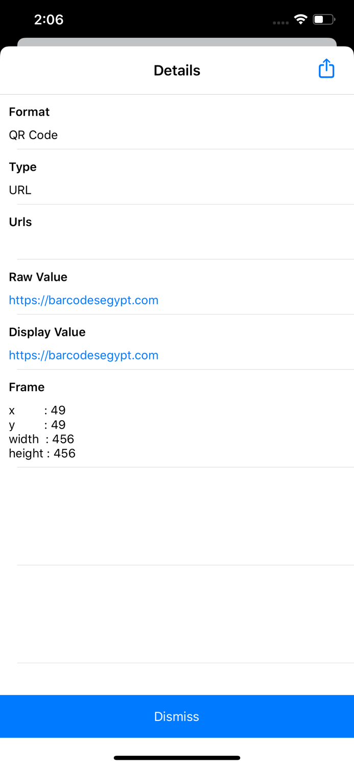Barcode  QR Code Scanner