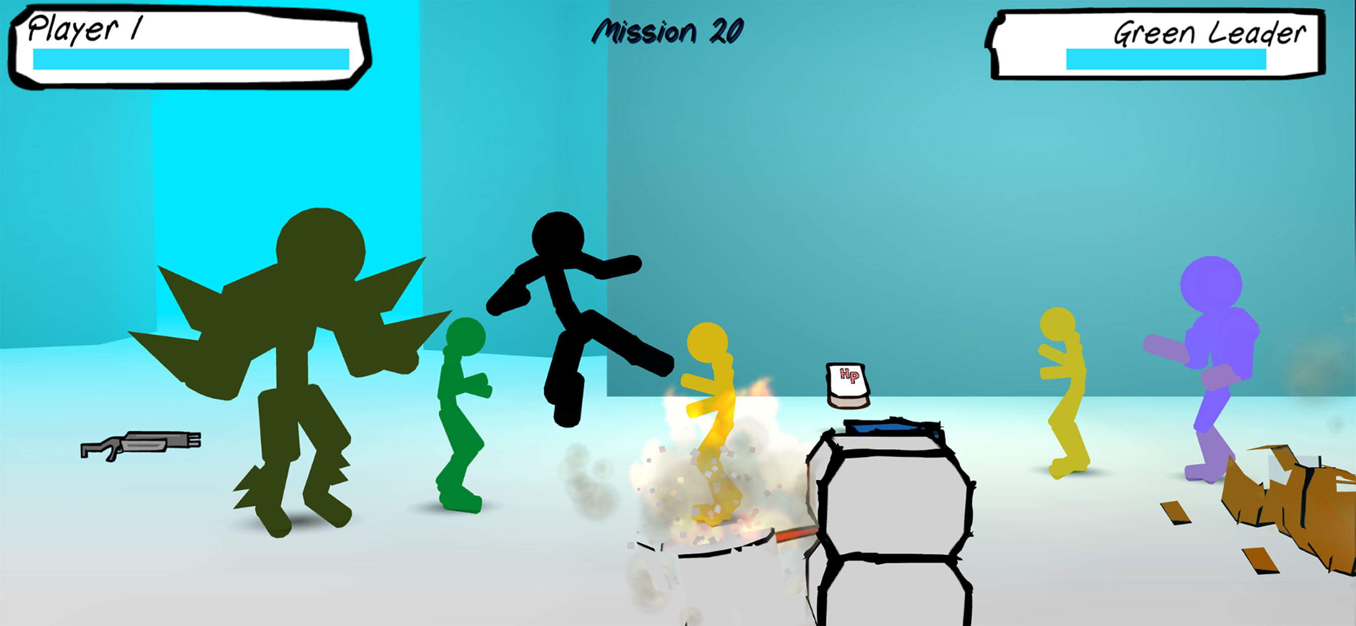 Stickman Street Fighting screenshot 5