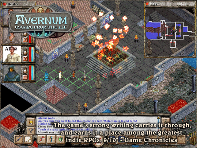 اسکرین شات Avernum HD