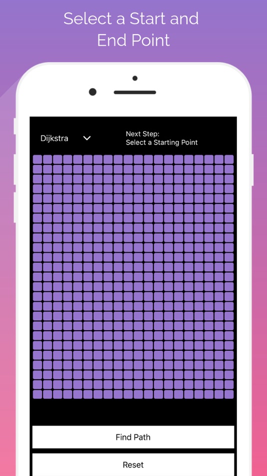 #1. Path Finding Visualization (iOS) Podle: Josh Sauder