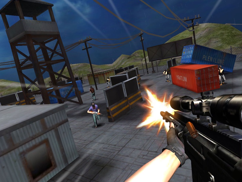 Sniper Gun War - City Survival screenshot 7