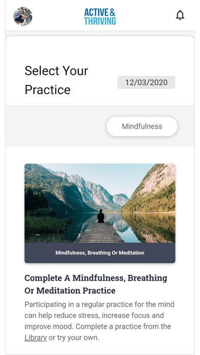 Screenshot #1 pour Active & Thriving
