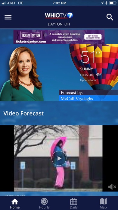 WHIO Weather Screenshot