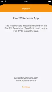 sendtoscreen for fire tv iphone screenshot 4