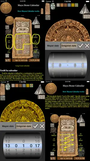 Maya Stone Calendar screenshot 3