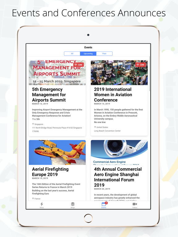 Screenshot #6 pour Aviation Pulse - News & Events