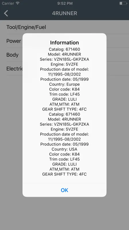 Toyota, Lexus Car Parts screenshot 5 of 5