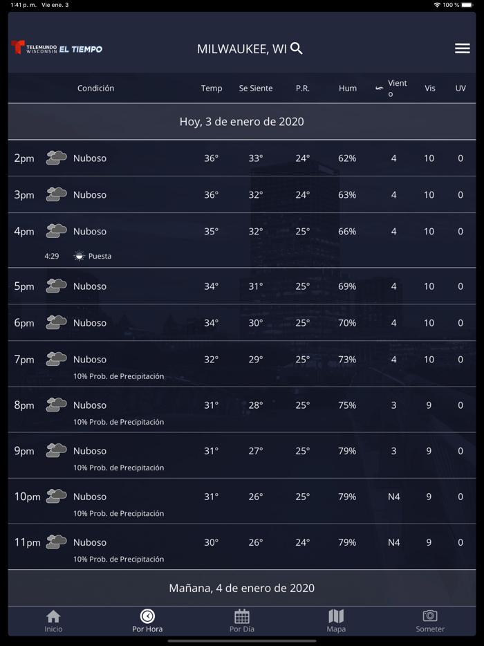 Telemundo Wisconsin El Tiempo