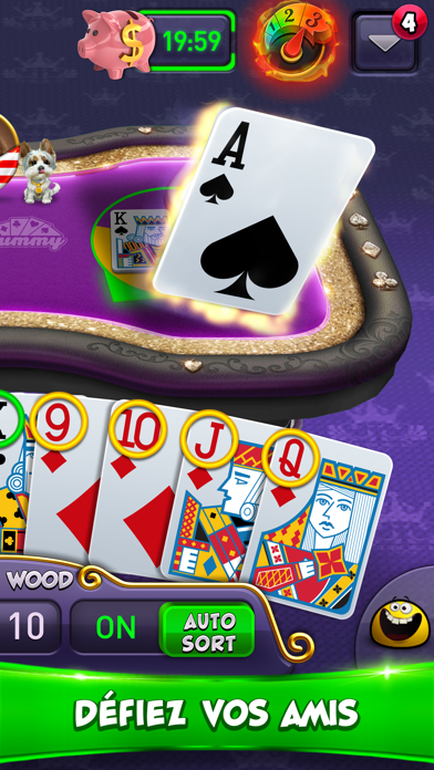 Screenshot #2 pour Gin Rummy Plus - Fun Card Game