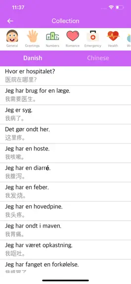 Game screenshot Danish Chinese Dictionary mod apk