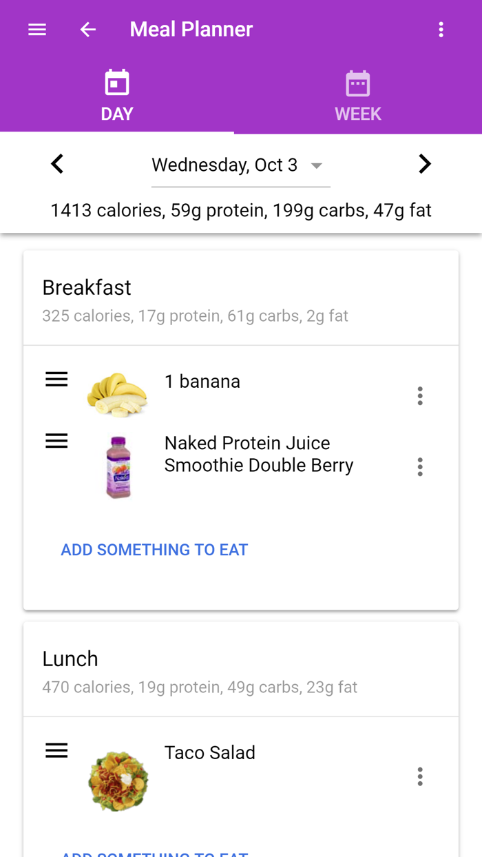 spoonacular food companion