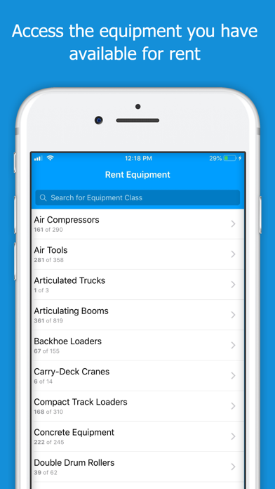 Screenshot #1 pour Rouse Rental App