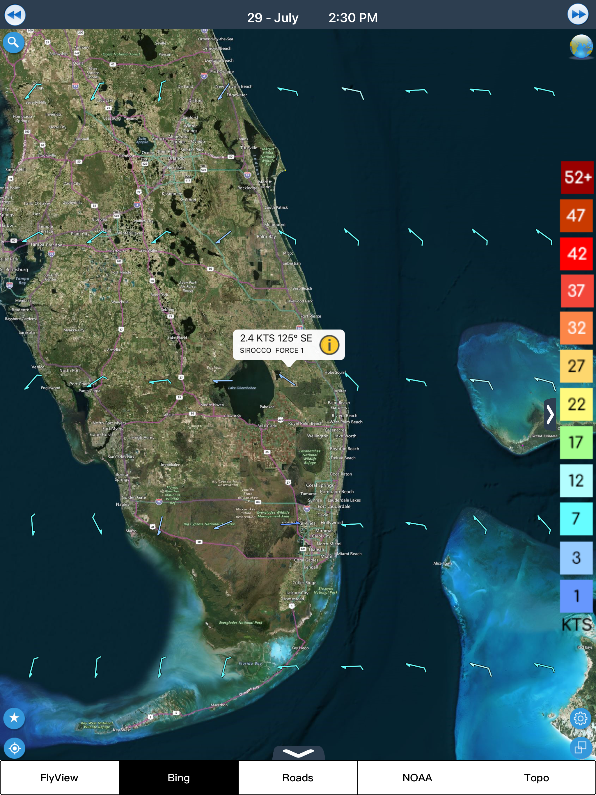 Wind forecast for Windgurus screenshot 13