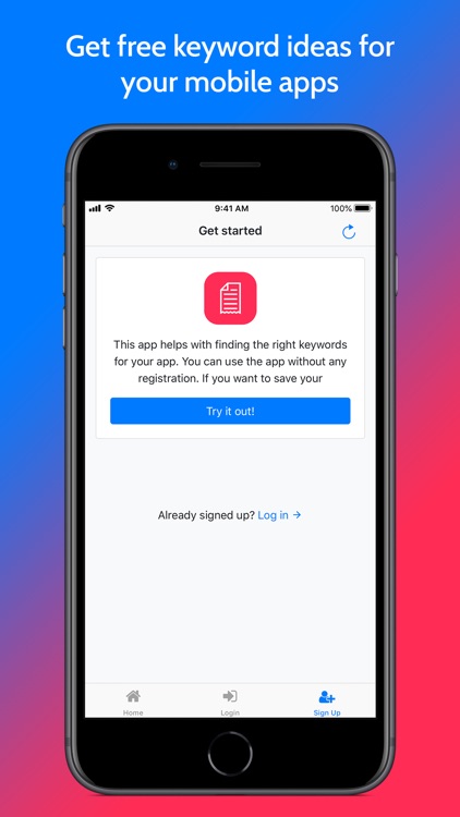 App Keyword Finder Tool