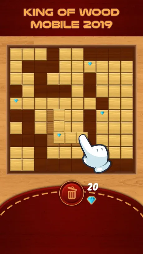 Block Puzzle : Classic Wood