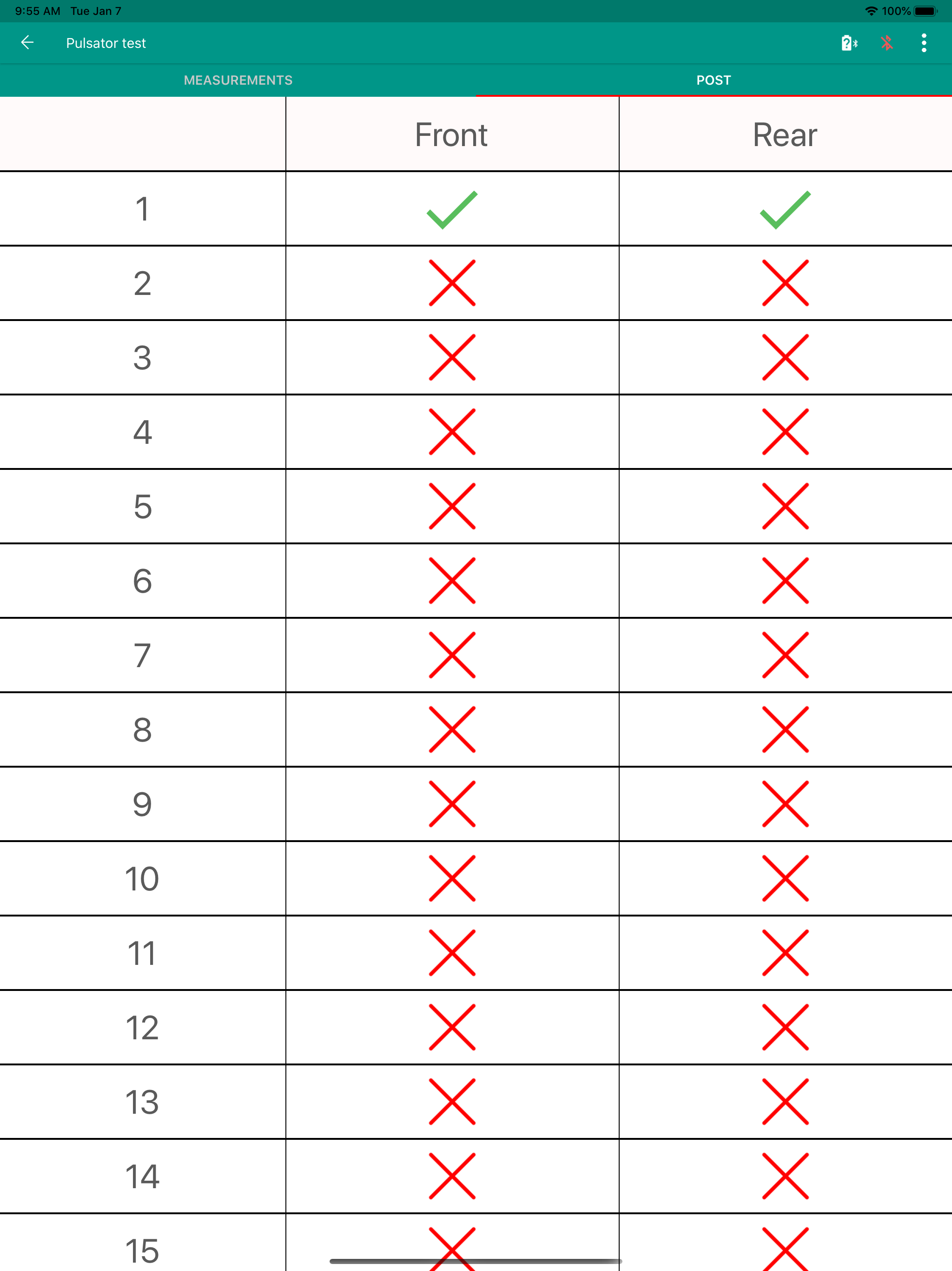 Dairy Pulsator Tester screenshot 10