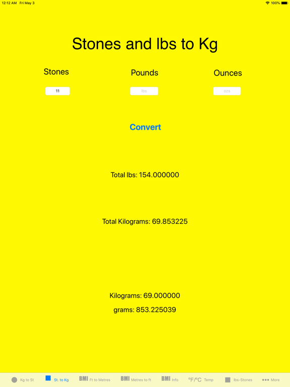 Screenshot #4 pour WEIGHTS