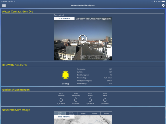 Screenshot #5 pour wetter DE