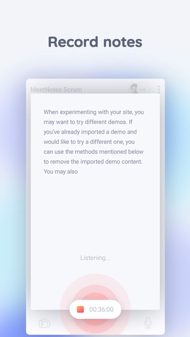 MeetNotes screenshot 3