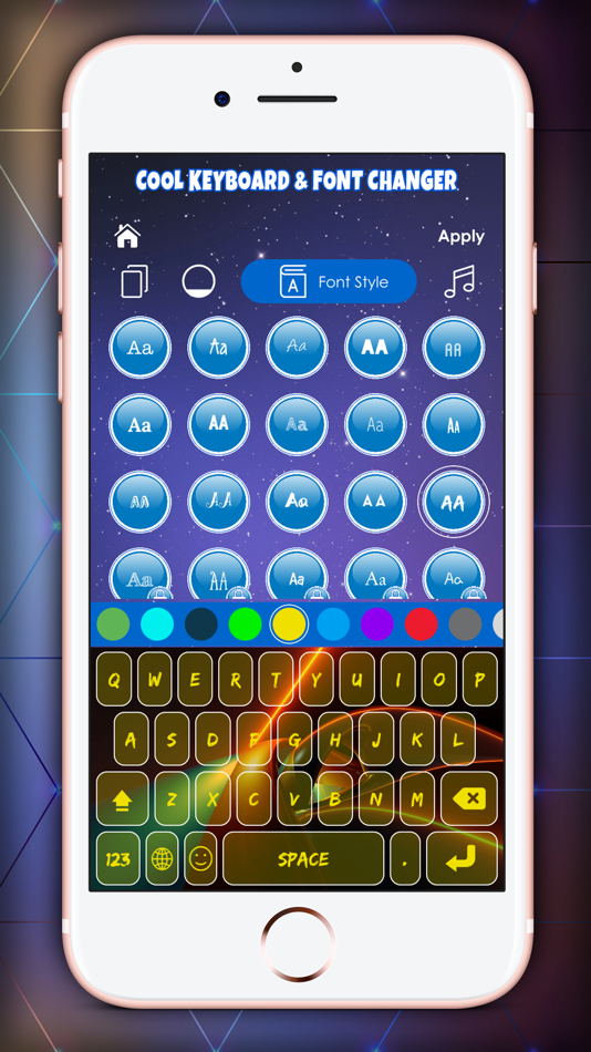 #3. Cool Keyboard & Font Changer (iOS) 由: Nick Vickers