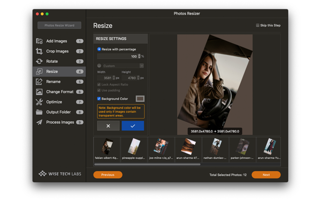 ‎Photos Resizer - Resize Images Screenshot