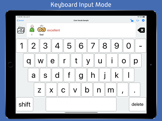 ChatterBoards AAC iPad screenshot 4 - Education app