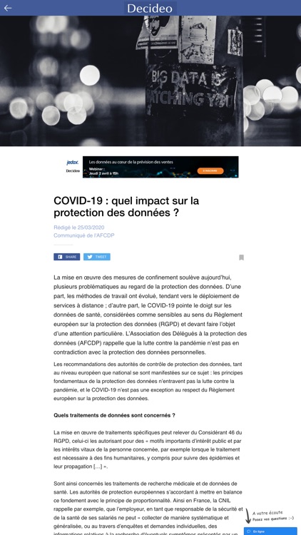 Decideo, Data Science