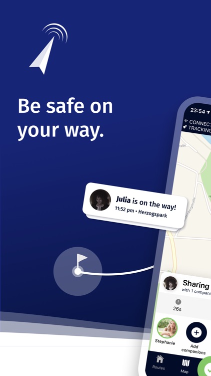ArriveSafe – Location Sharing