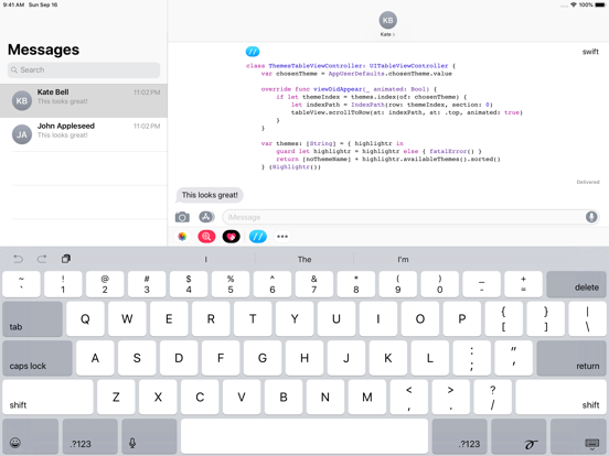 Syntax Share iPad screenshot 4 - Productivity app