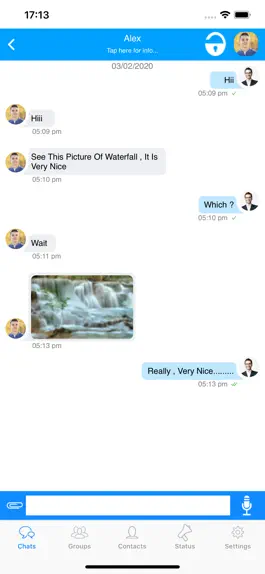 Game screenshot NiftyChat - Simple chat app hack