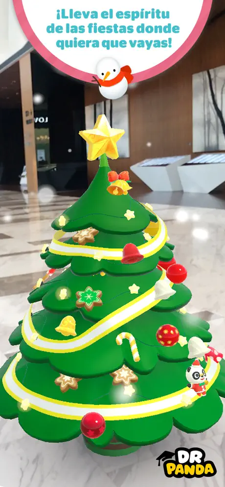 Dr. Panda AR Árbol de Navidad