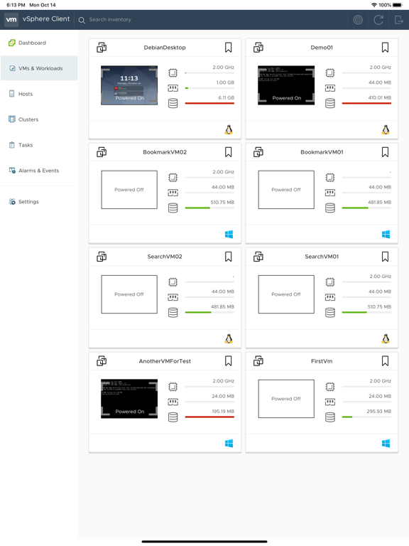 App screenshot