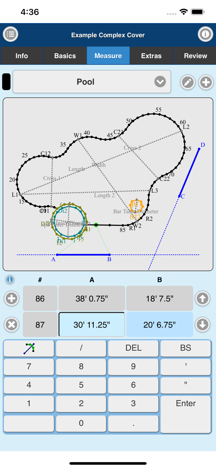 Imperial Measuring App
