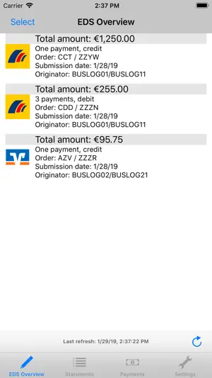 BL Banking screenshot 2