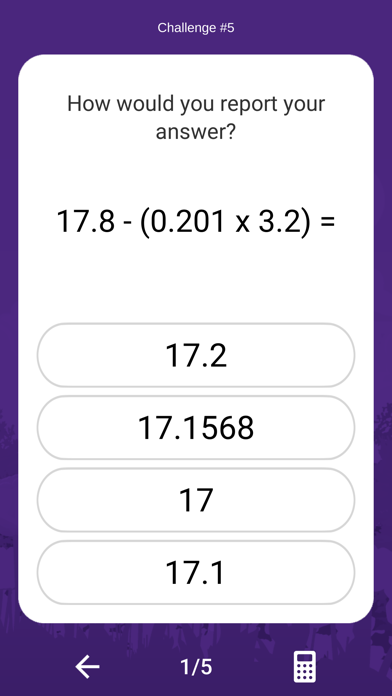 Sig Fig Tutor Screenshot