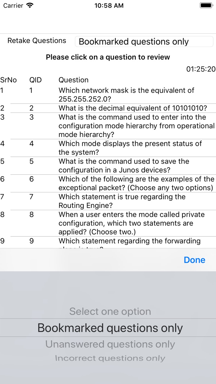 iPhone screenshot