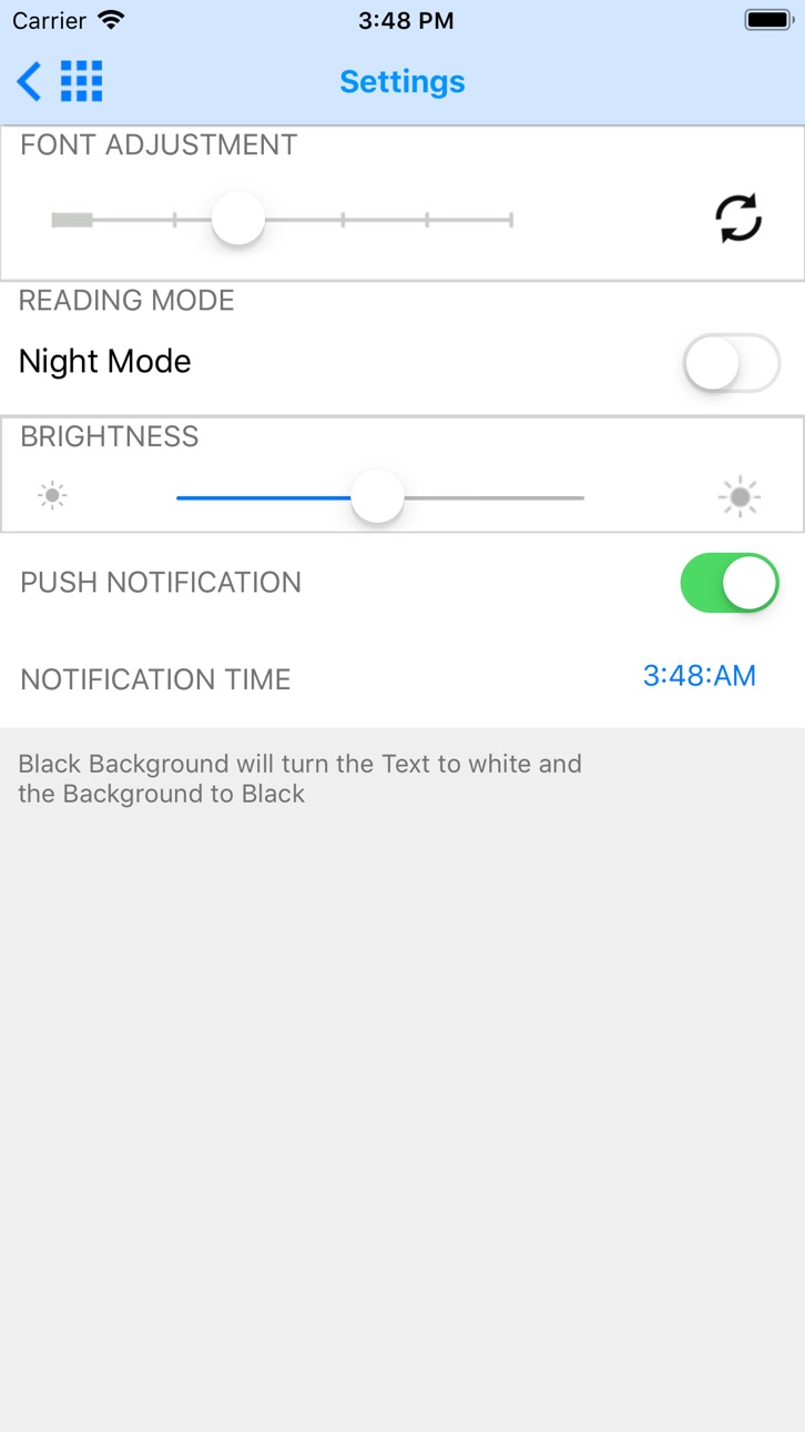 iPhone screenshot