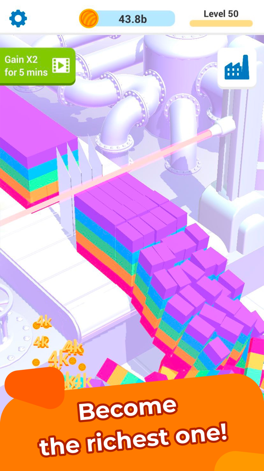 #2. Idle Slice and Dice (iOS) 来自: Green Panda Games