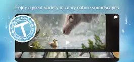 Game screenshot Rainy Sleep Rain Sounds HQ 3D apk