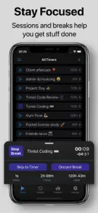 Timist - Focus Time Tracker screenshot #3 for iPhone