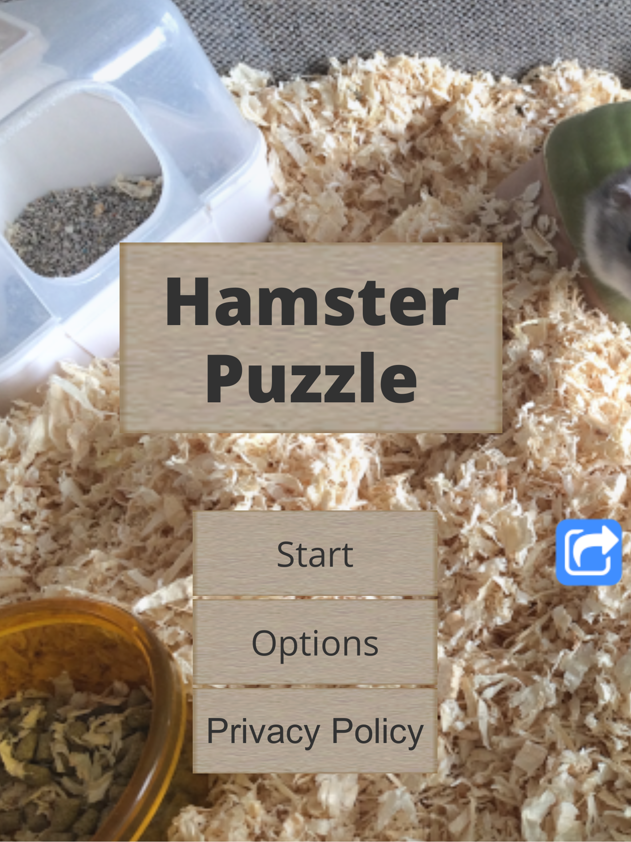 Hamster Slider Puzzle