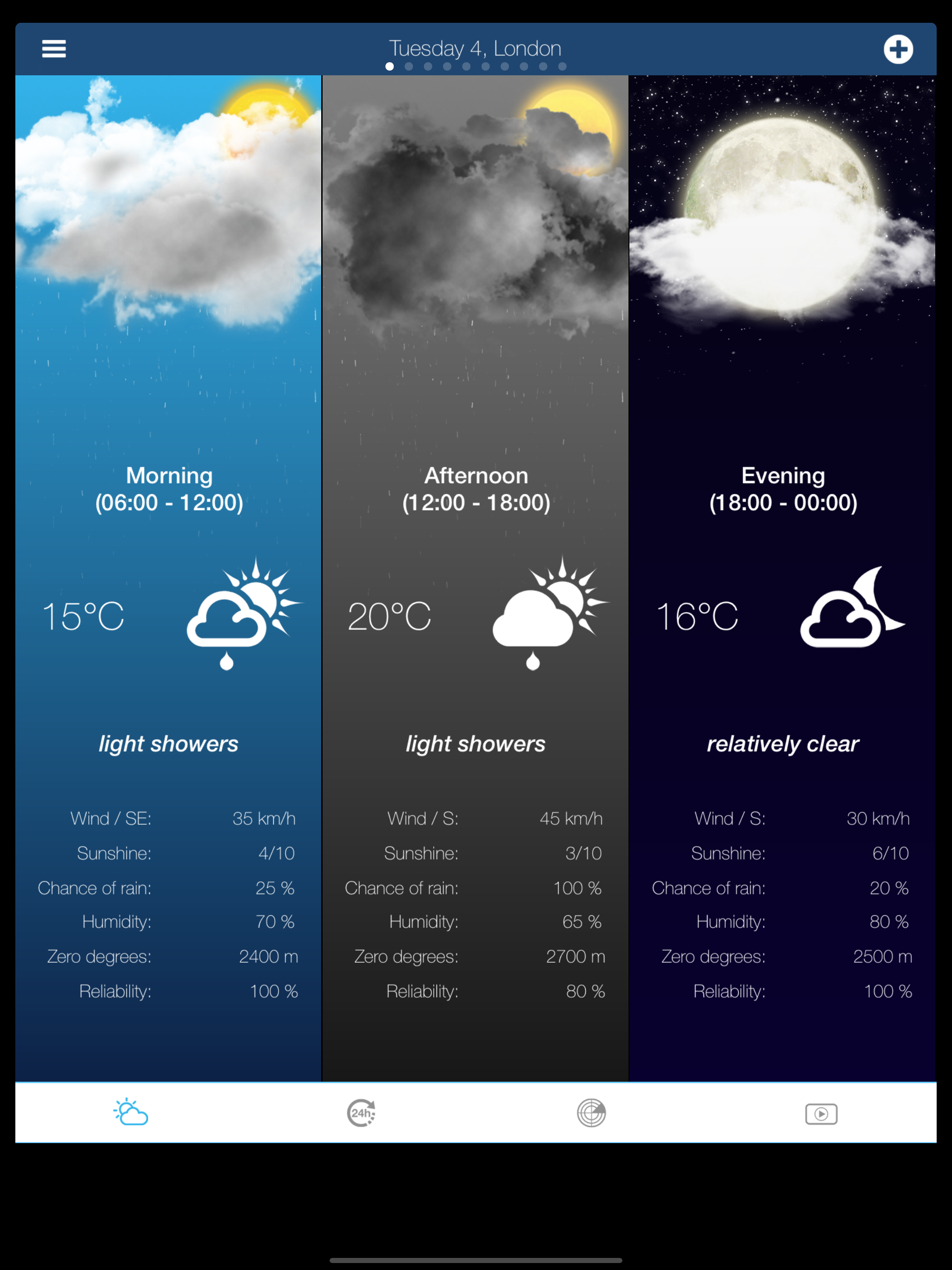 UK Weather forecast screenshot 7