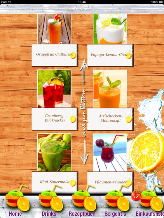 Schlank-Drinks 5 Kilo leichter