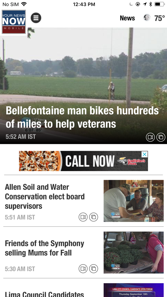 #2. Your News Now Mobile (iOS) Tekijänä: Lima Communications Corp.