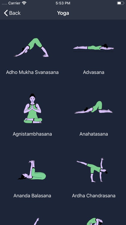 Yoga Positions: