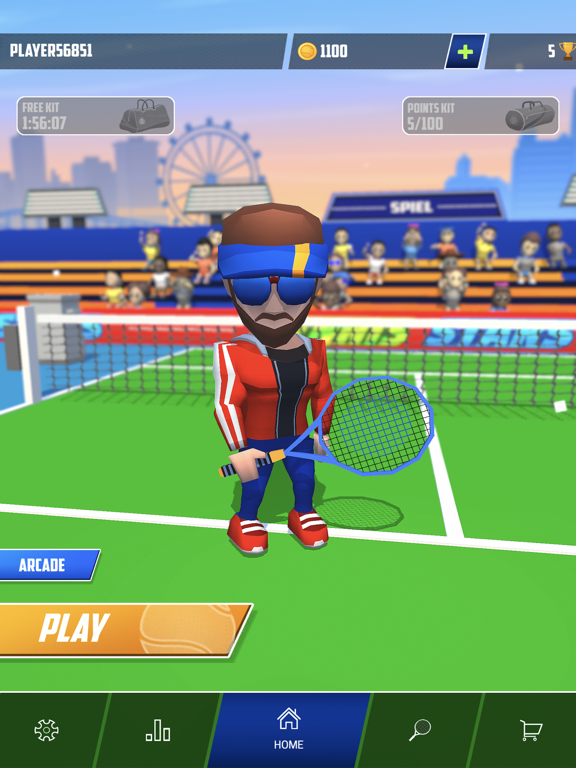 Screenshot #2 for Tennis Stars: Ultimate Clash