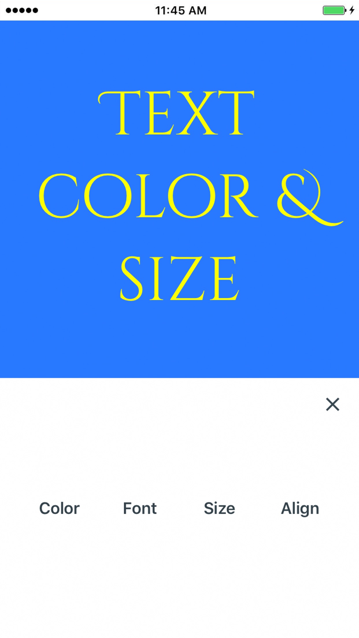 Screenshot do app Text Only For Instagram