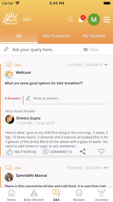 Screenshot #3 pour Wellcure - Natural Health App